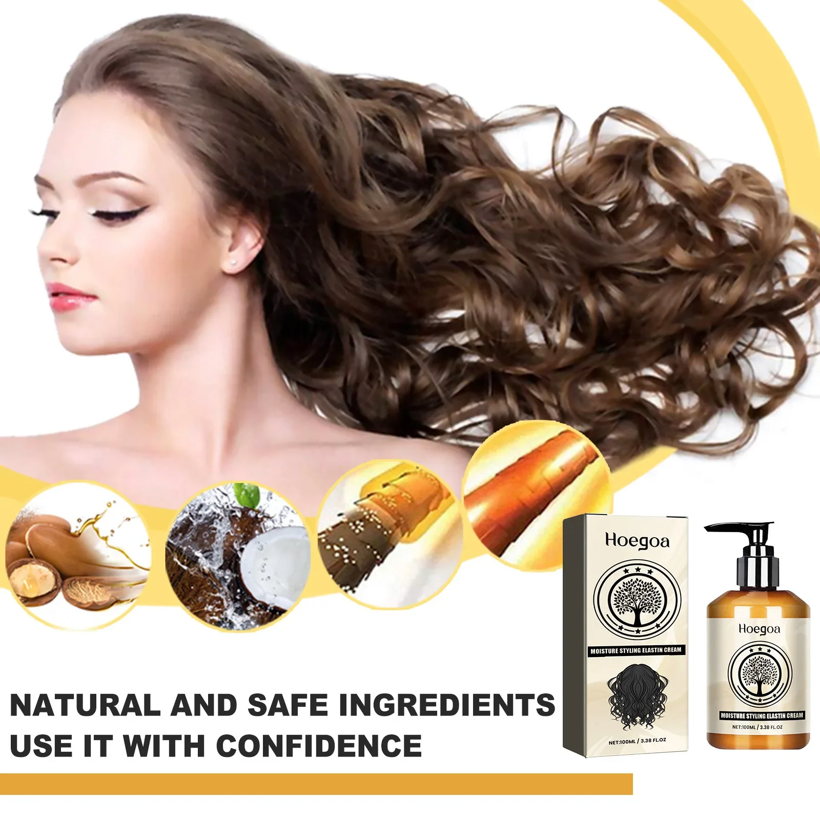 Hair Conditioner Leave-in Repair Damaged Dryness Straightening Curly Hair Moisturizer Nourishing Smooth Keratin Treatment Cream