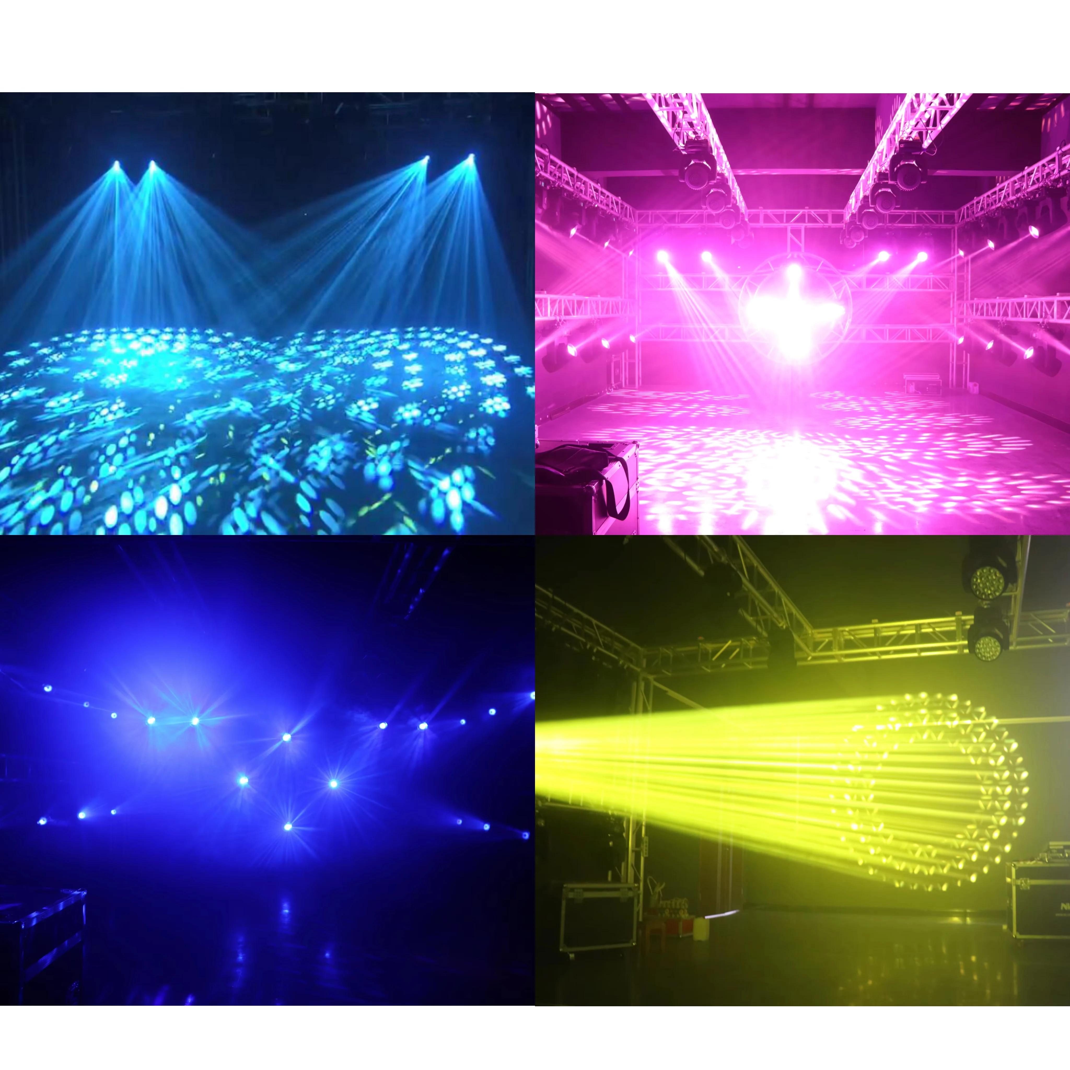 빔 380w DMX512 무빙 헤드 라이트 DJ 디스코 웨딩 이벤트 컬러 스테이지 빔 380w 무빙 헤드 빔 라이트