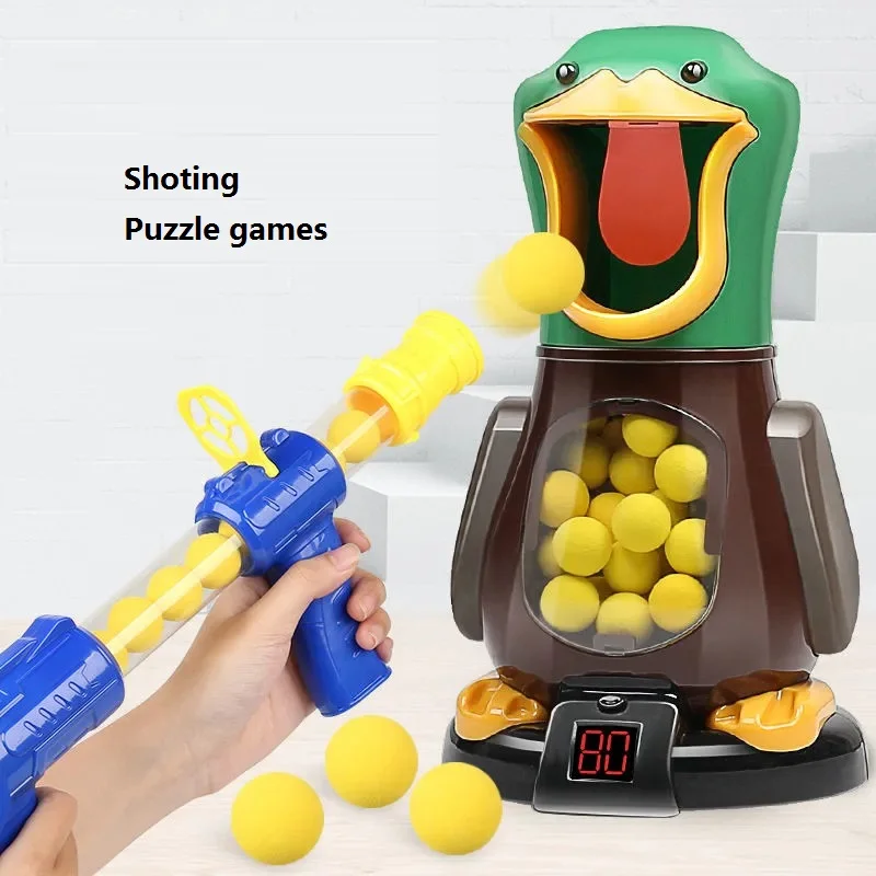 Kids Hungry Shooting Duck Battle-Game Toys