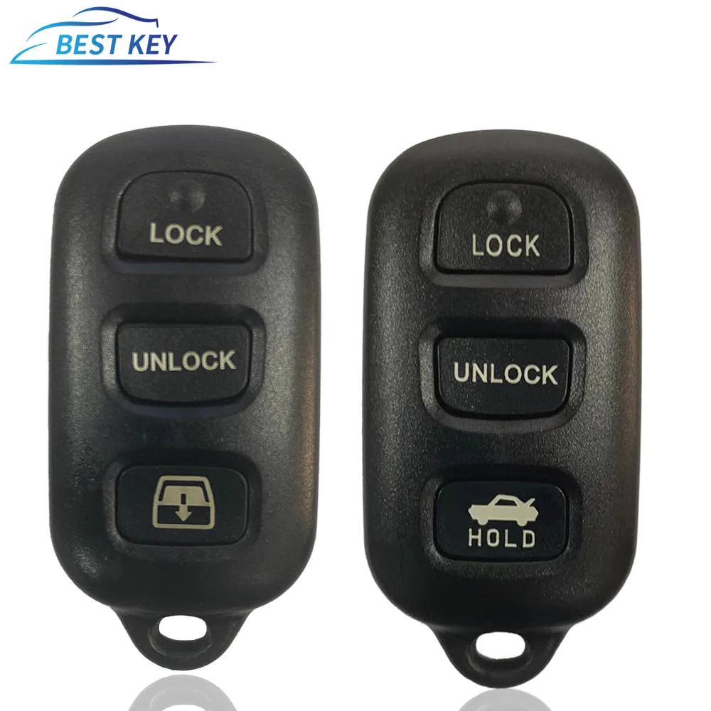 Лучший ключ 2/3 кнопка + паника для Toyota Sequoia 4runner 2003-2008 чехол без ключа сменный пульт