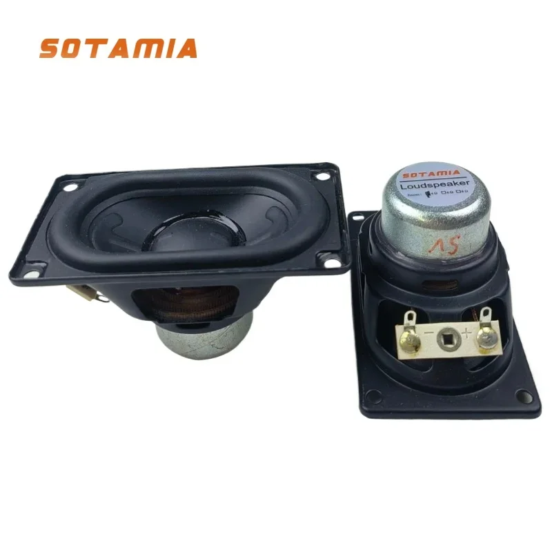 4580 Audio Speaker 2Pcs 4 Ohm 20W Mid-bass Hifi Music Sound Loudspeaker DIY Portable Bluetooth Speaker For JBL FLIP 6
