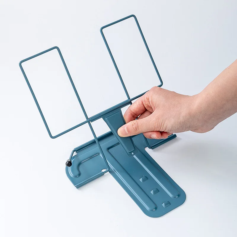 Portable Book Holder Adjustable Reading Rest Recipe Cookbook Stand Cell Phone Stand For Cookbook Textbook Tablet Holder Reading Stand