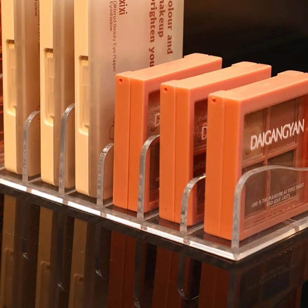 Eye shadow tray storage rack transparent powder box desktop drawer cabinet color air cushion powder cosmetics rack Storage rack 4