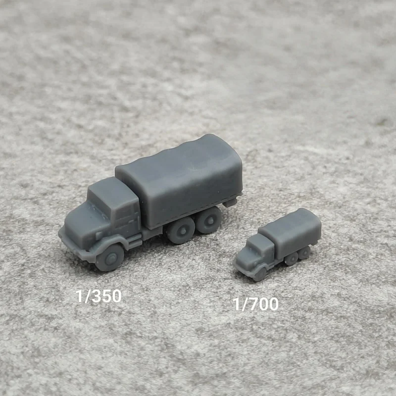 5PCS Renault GBC Truck Resin Model 1/350 Or 1/700 Tank Chariot ...