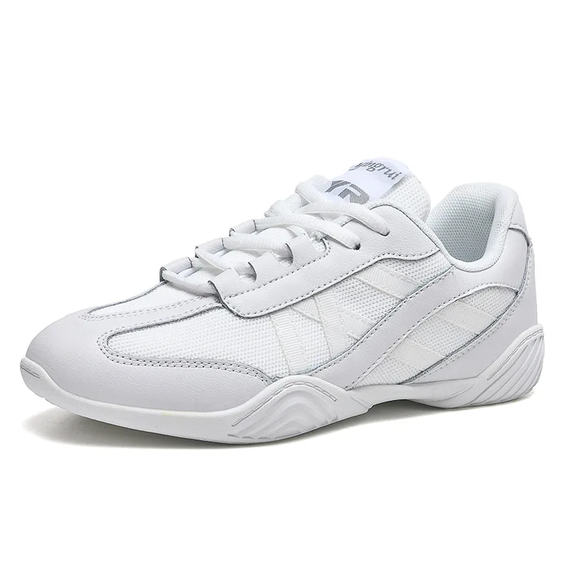 Chaussure de Cheerleading pour Femmes Gymnastique aérobique Légères  Chaussures de Danse Mode Gymnastique Baskets Blanc 35 : : Mode