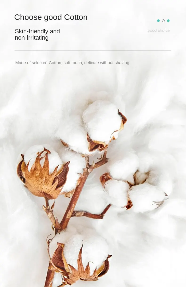 Description Picture 4 of itemDisposable Double-sided Makeup And Makeup Removal Cotton Pads For Cleaning And Wet Application Of Facial Bags, Portable(240pcs)