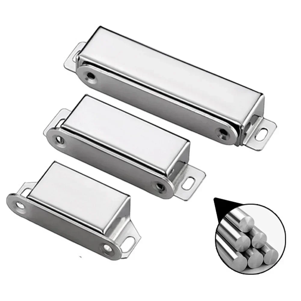 Magnetic Latches Cabinet Door Catch Door Closer Heavy Duty Cupboard Magnets Suction Kitchen Furniture Hardware magnetic cabinet catches door closer door catches magnetic cabinet latches cabinet door latch