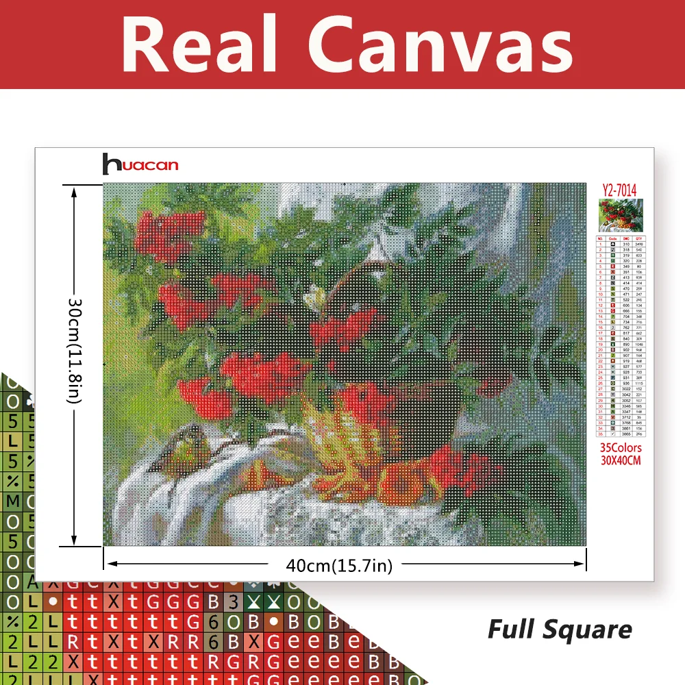 Huacan 5d Diamond Embroidery Flower Diamond Painting Full Square Mosaic Cross Stitch Lilac Daisy Decoration Beadwork