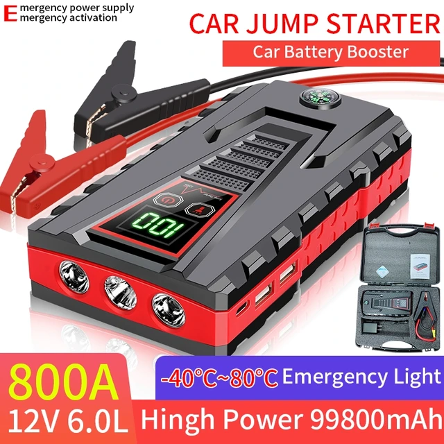 Acheter 99800mAh voiture démarrage d'urgence batterie externe 12V