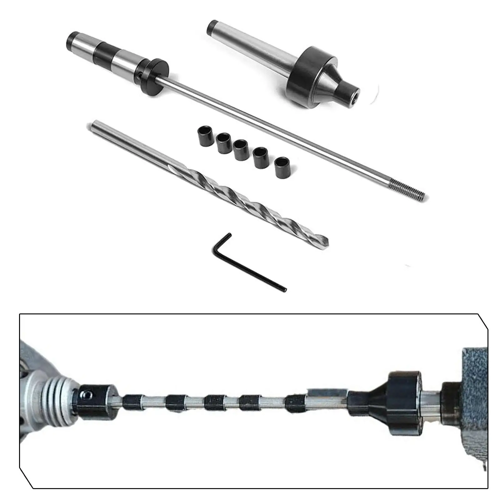 Pen Mandrel MT2 Metal Pen Turning Mandrel Woodturning Accessories Wood Turning Mandrel Workshop with Bushings Woodworking Tool Pen Mandrel MT2 Metal Pen Turning Mandrel Woodturning Accessories Wood Turning Mandrel Workshop with Bushings Woodworking Tool