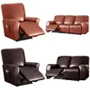 1 2 Seat Waterproof Recliner Sofa Cover PU Leather Armchair Cover  Chair Cover Elastic Single Sofa Slipcover Living Room 1