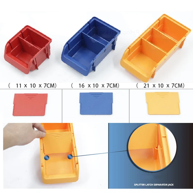 16-Latch Box Small Parts Organizer