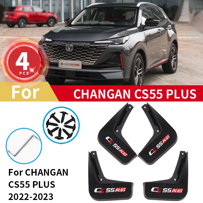 

Mudguards For Changgan Changan Cs55 Plus Mud Flaps 2022 2023 Splash Guards Fender MudFlaps Front Rear Car Kit Accessories 4pcs