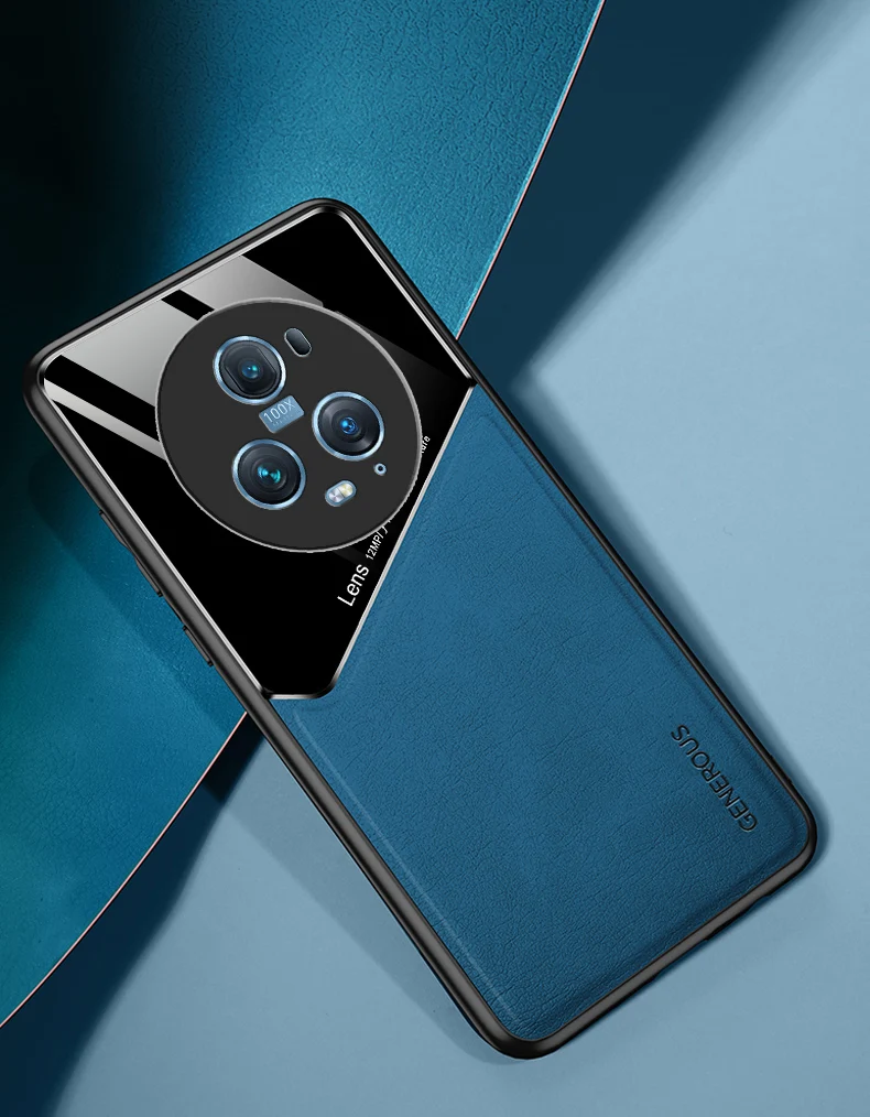 Phone Case For Honor Magic 5 Pro, Leather Texture Soft Pc Cover_voghion.com