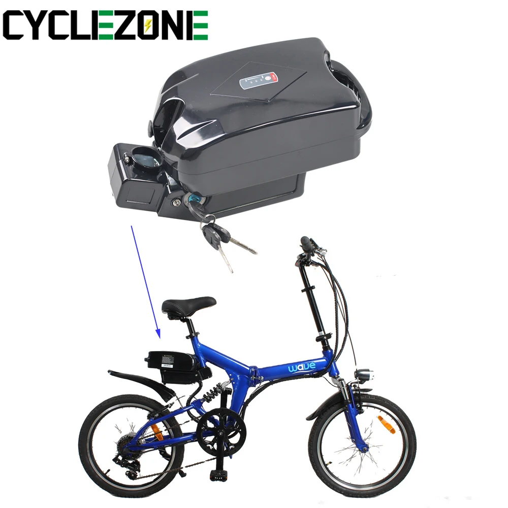 Frog 36v 10ah 250w Revelo Flex Folding Electric Bike Battery 36 Volt 350 Watt Xtreme Xcursion