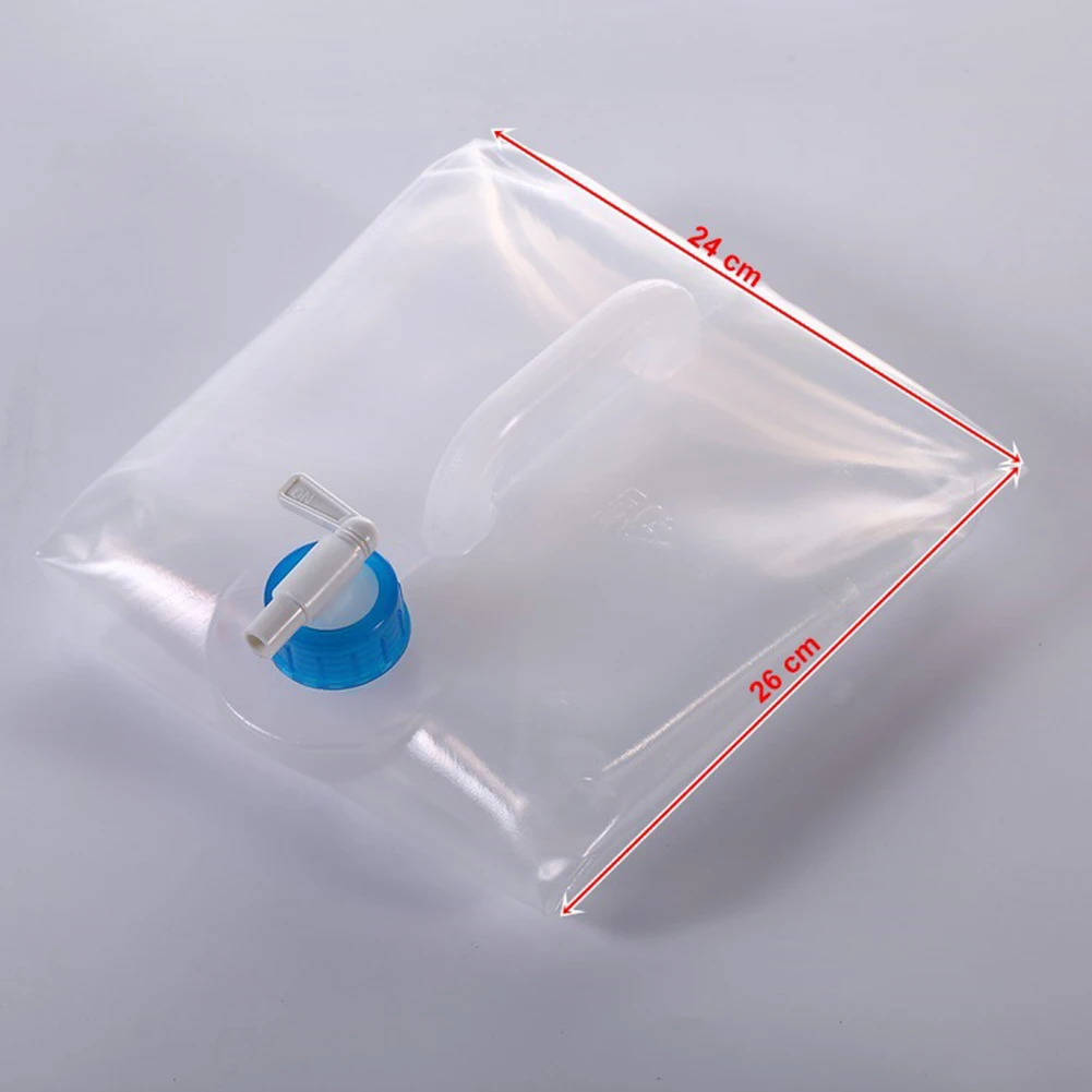 Collapsible Water Container Outdoor Hiking Fishing Bag Tank