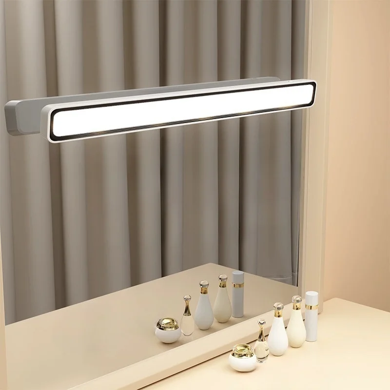 LED Vanity Lights USB Rechargeable Makeup Mirror Light 6W Stepless Dimming Hanging Magnetic Bedroom Night Reading Table Lamps