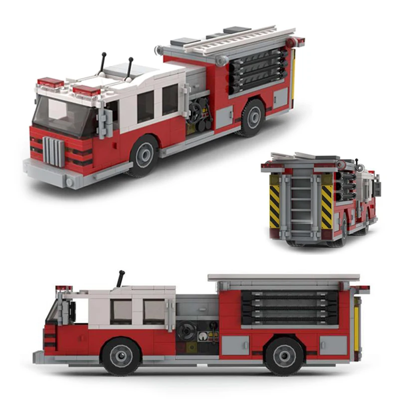 CityFireFightingMOCRescueEngineeringVehicleMovableBuilding