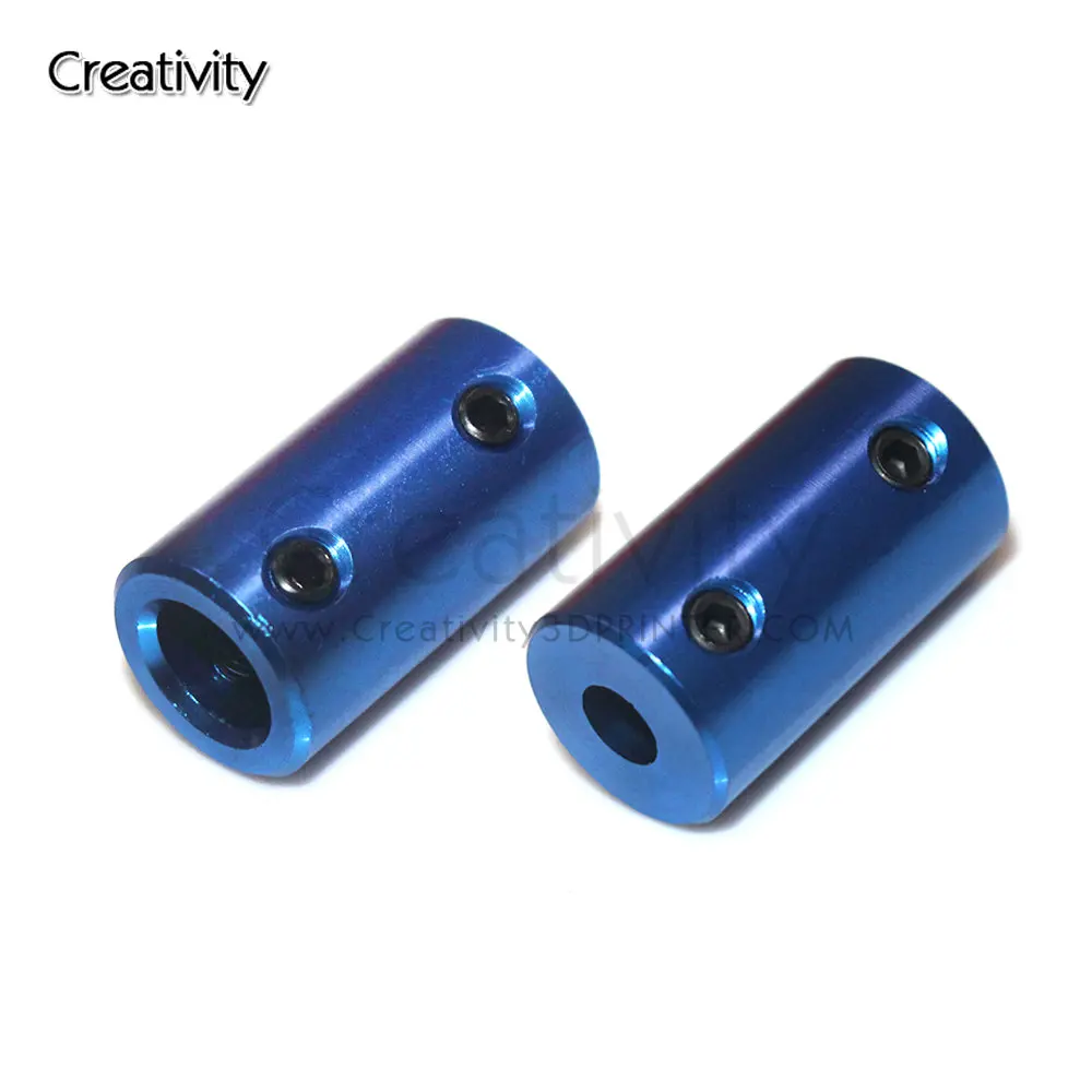 

5x8 мм 5x5 мм 8x8 мм синий алюминиевый сплав гибкий вал муфта D14 L25 5 мм до 8 мм 5 до 5 мм вал для моторного вала модельная муфта