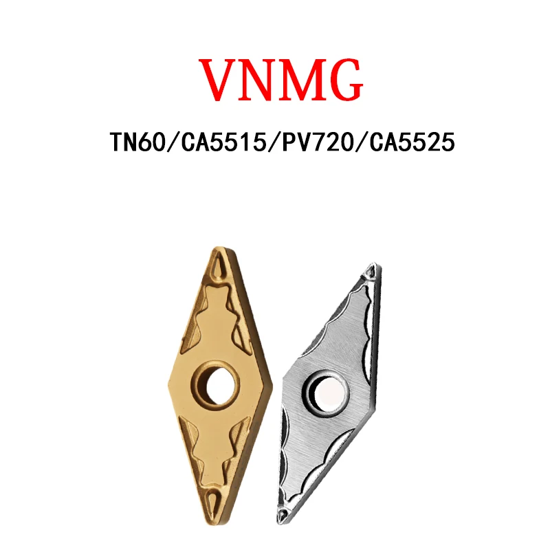 

Original Carbide Inserts VNMG VNMG160402 VNMG160404 VNMG160408 GP HQ MQ CA5515 TN60 PV90 CNC Lathe Turning Machine Tool Cutting