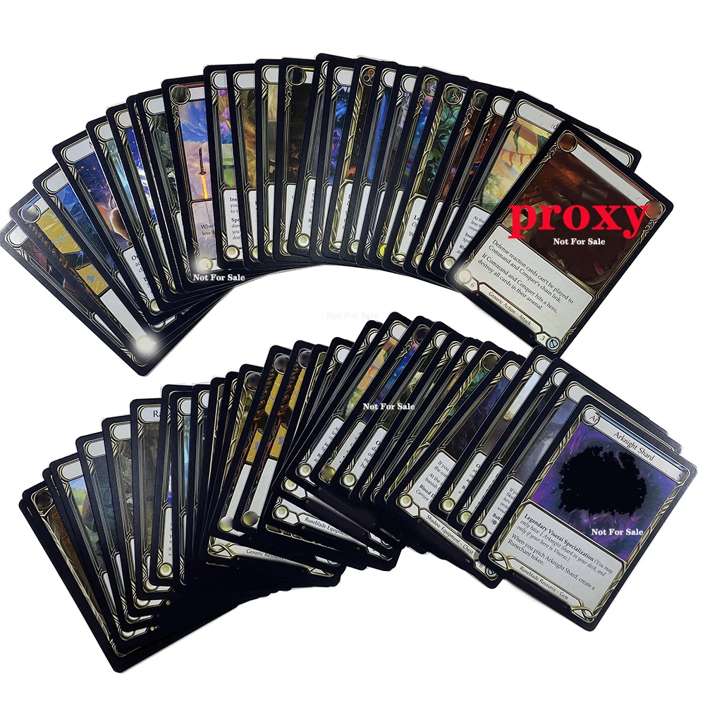 FAB Foil Proxy Cards Mask of Momentum Tiger Stripe Shuko Storm Striders  Twinning Blade Scabskin Leathers Phantasmal Footsteps