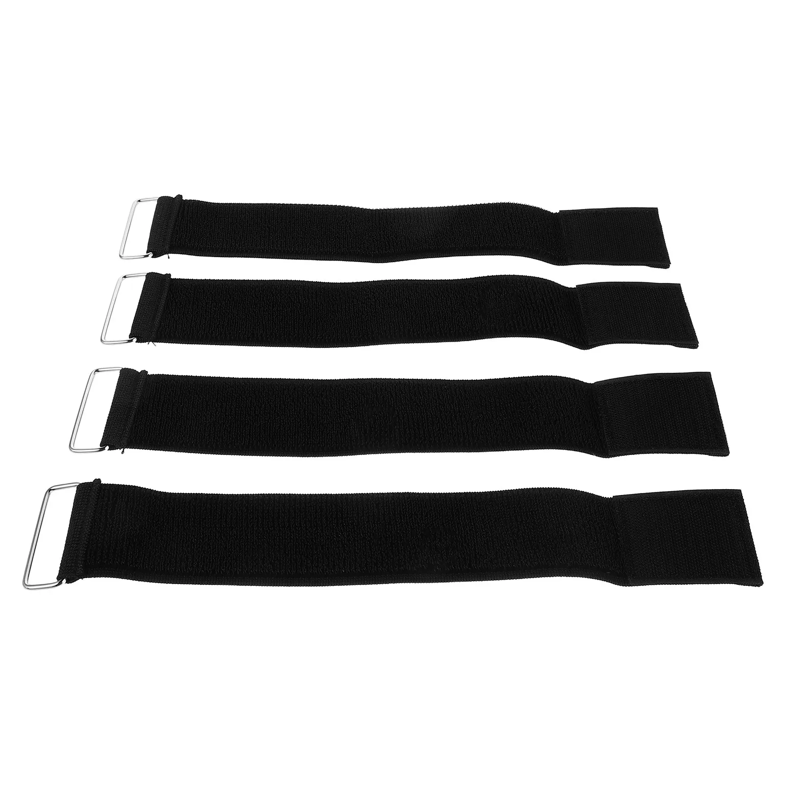 4Pcs 타원형 머신 트레이닝 밴드 운동 장비용 미끄럼 방지 조절 가능한 발 스..