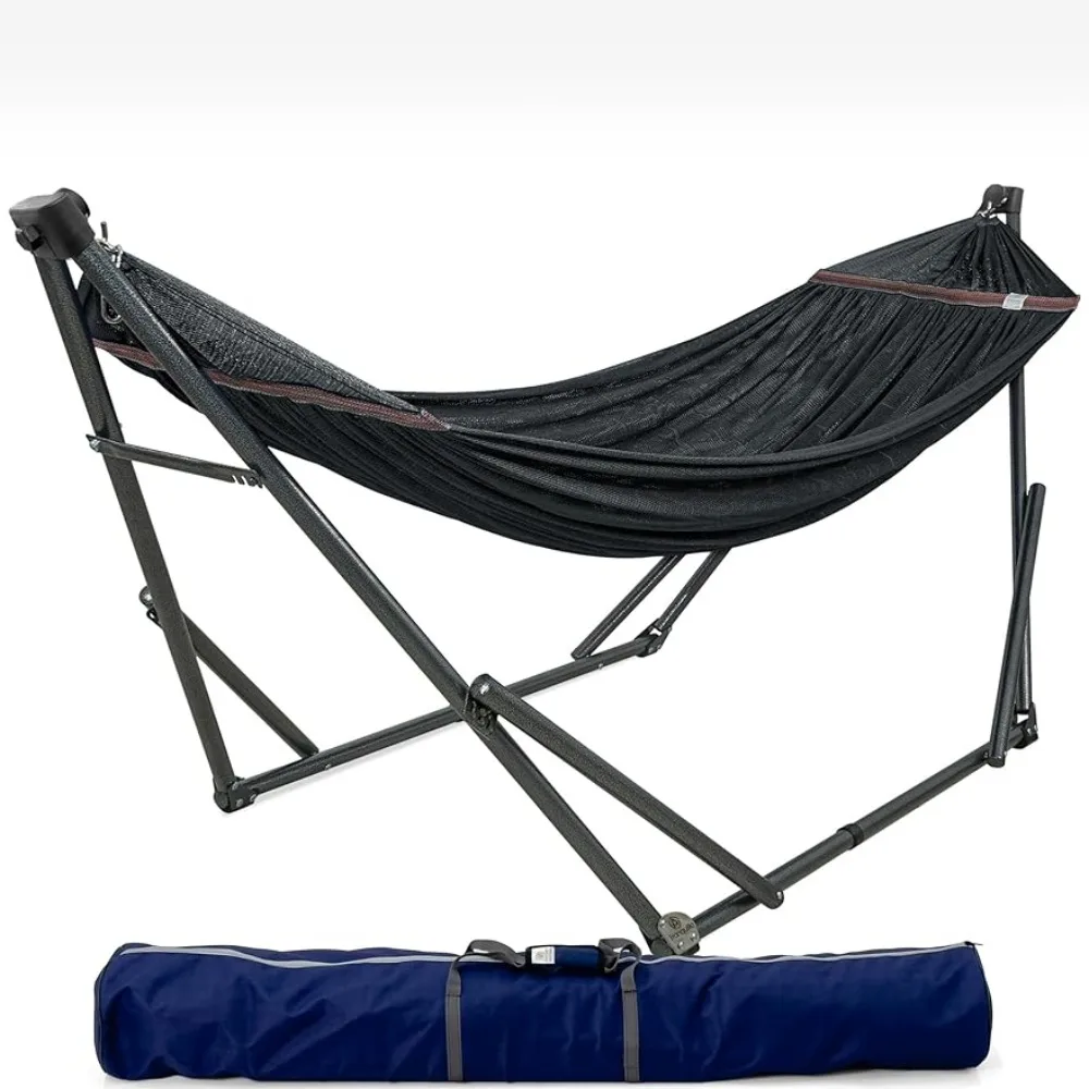 Hammocks600LbsCapacityAdjustableStandCollapsibleCampingand