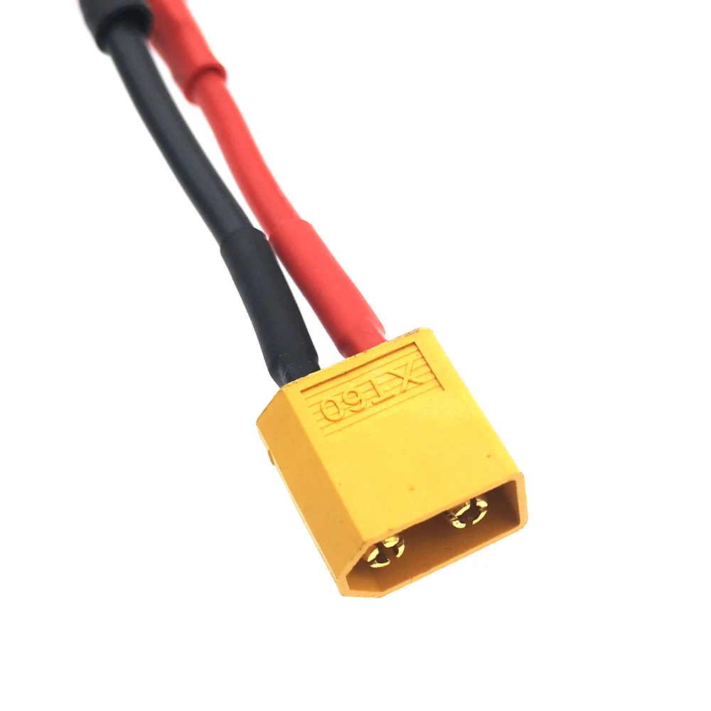 QIANRENON Adattatore Parallelo 1 In 2 XT60 ESC Splitter XT60 Maschio A 2 Prese A Forma Di Y Connettore XT60 1 A 2 Batterie Al Litio ESC Maschio, Per