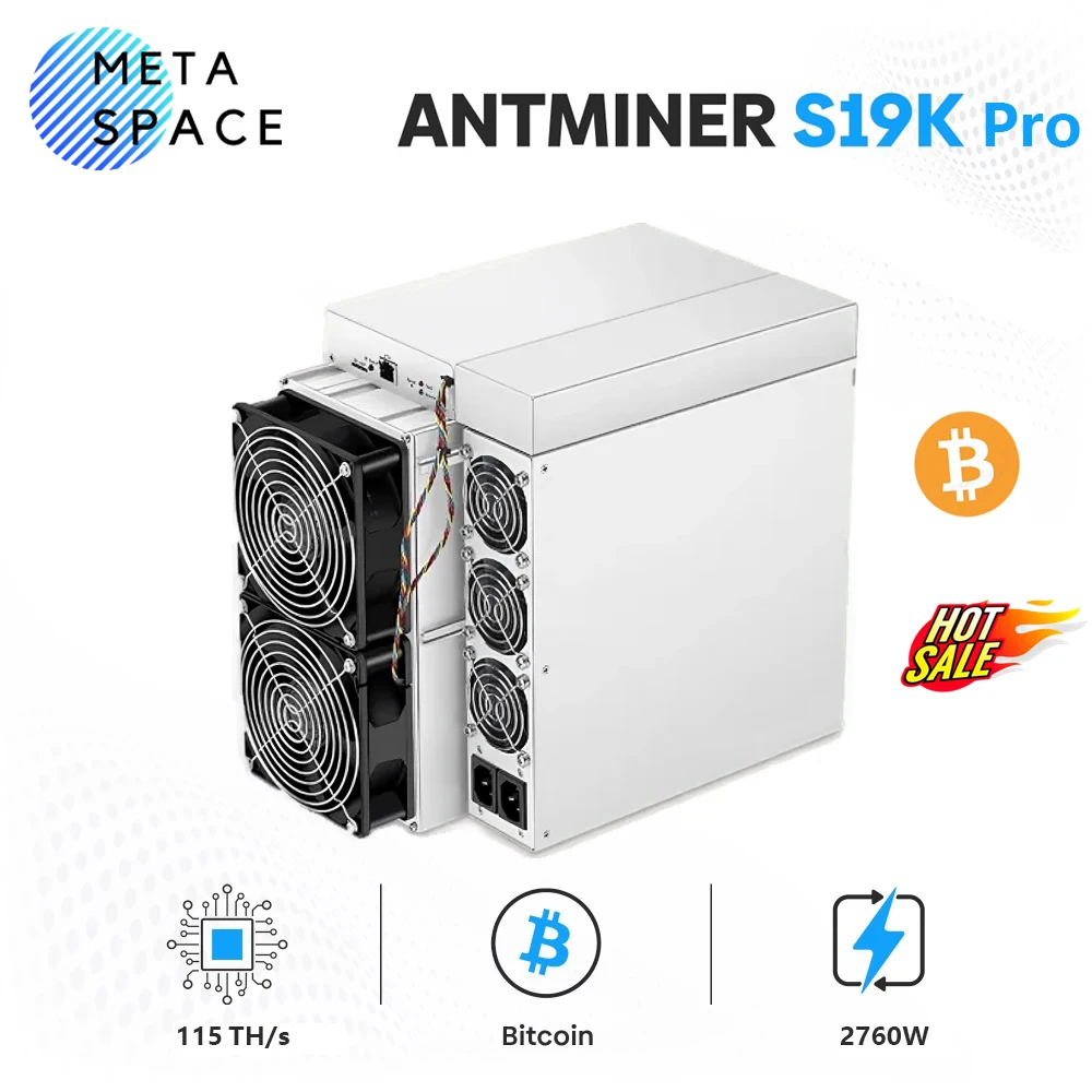 New Antminer S19K pro 115TH/s Bitcoin Miner BTC BCH Asic Miner ANTMINER  s19KPRO 2760W SHA256 BTC Mining Than S19 PRO S17 Pro - AliExpress