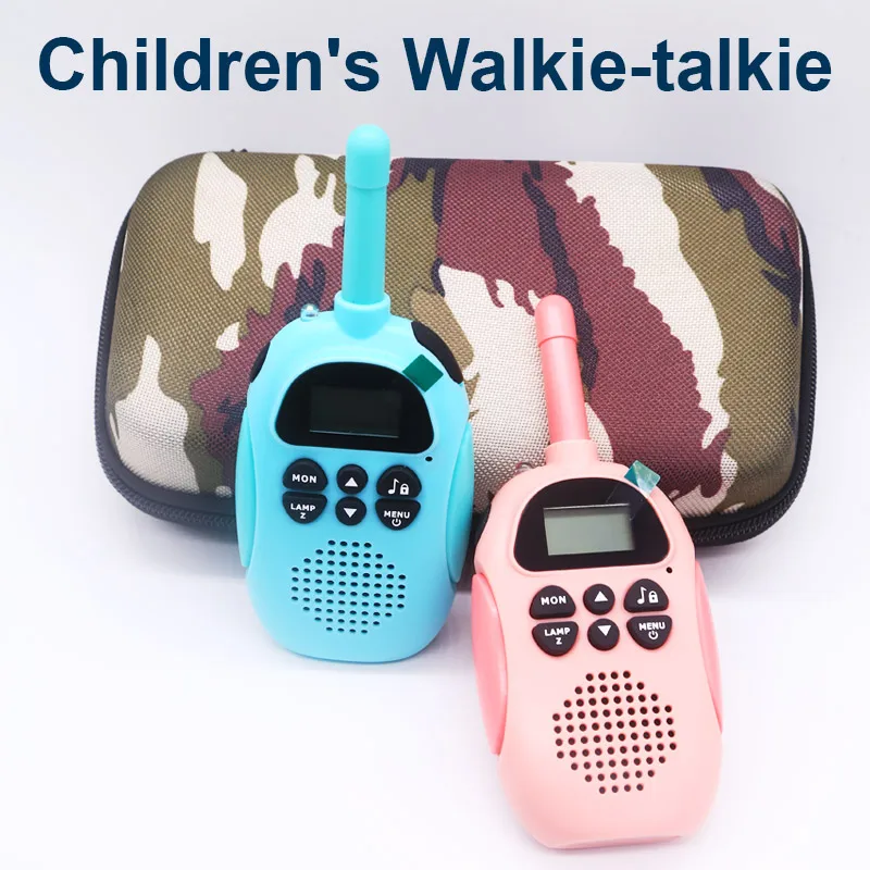 Dětské walkie-talkie, bezdrátový 3KM volat, USB nabíjení pro outdoorové parent-child interaktivní hraček