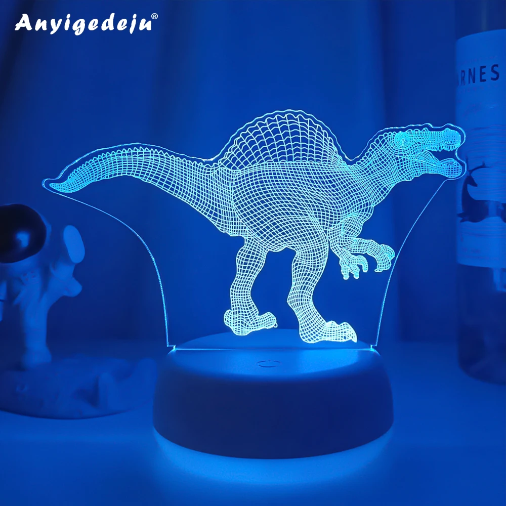 Casque enfant Dinosaure 3D avec Led