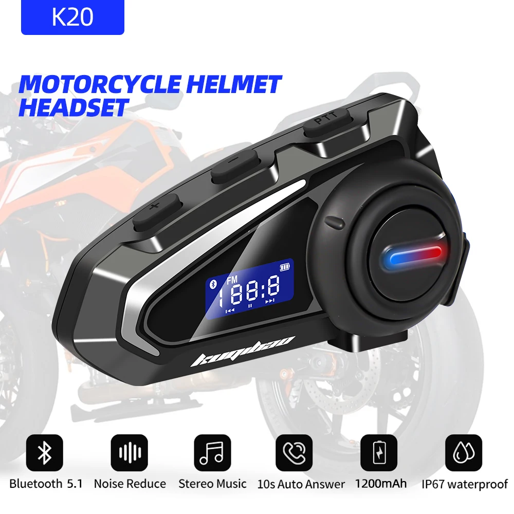 Greatzer Motorcycle Helmet Bluetooth 5.3 Headset Pair CVC & DSP - Foto 6