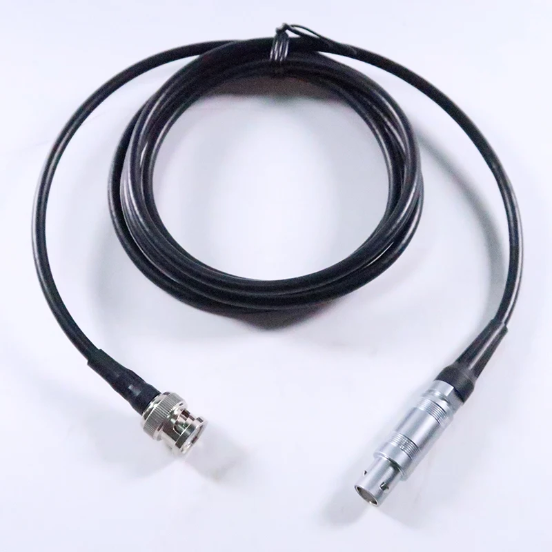 compatible with style lemo 01 to BNC RG58 connect cable  ultrasonic cable  of UT meter 2