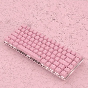 Ajazz AK33 Wired Mechanical Keyboard, 82-Keys Compact Mechanical Gaming Keyboard with Anti-ghosting Keys, Small and Portable 2