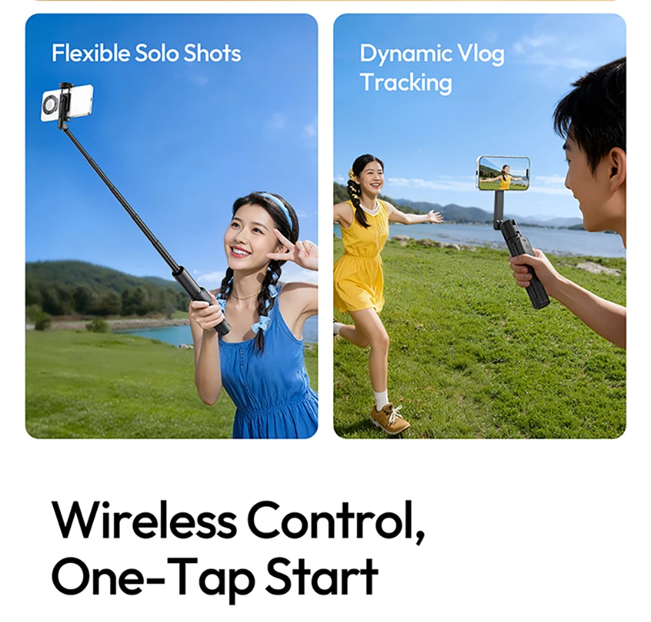 Ulanzi SK26 Portable Selfie Stick with Phone Holder description image 12