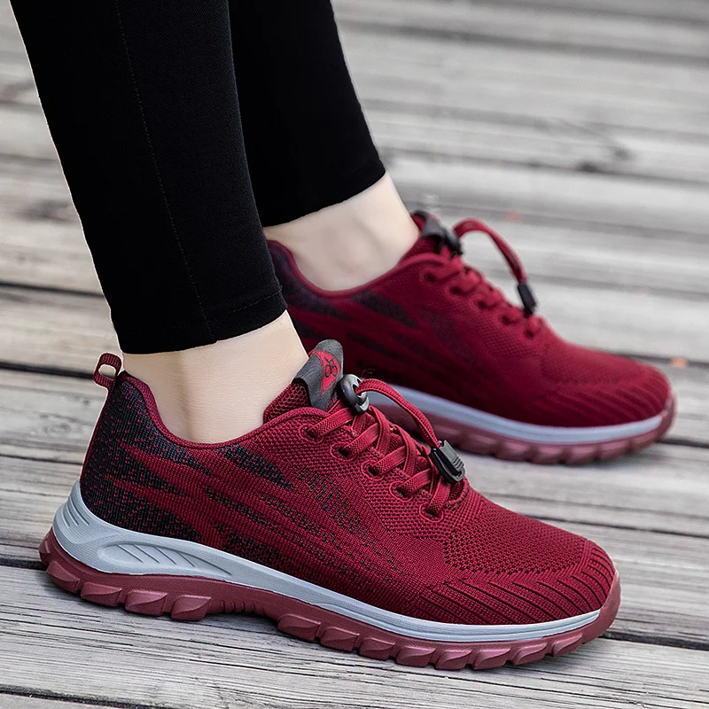 Damen-Turnschuhe, Lauf- und Gehschuhe, leichte, modische Tennisschuhe, sportliche Sportschuhe für Damen_voghion.com