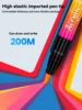12-48Colors Soft Head Acrylic Marker Pen Set Waterproof Split Color Gradient Kawaii Graffiti Pen School Supplies Stationery 5