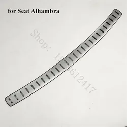 Stainless Steel Rear Bumper Protector Trim - Car Accessories (Silver)