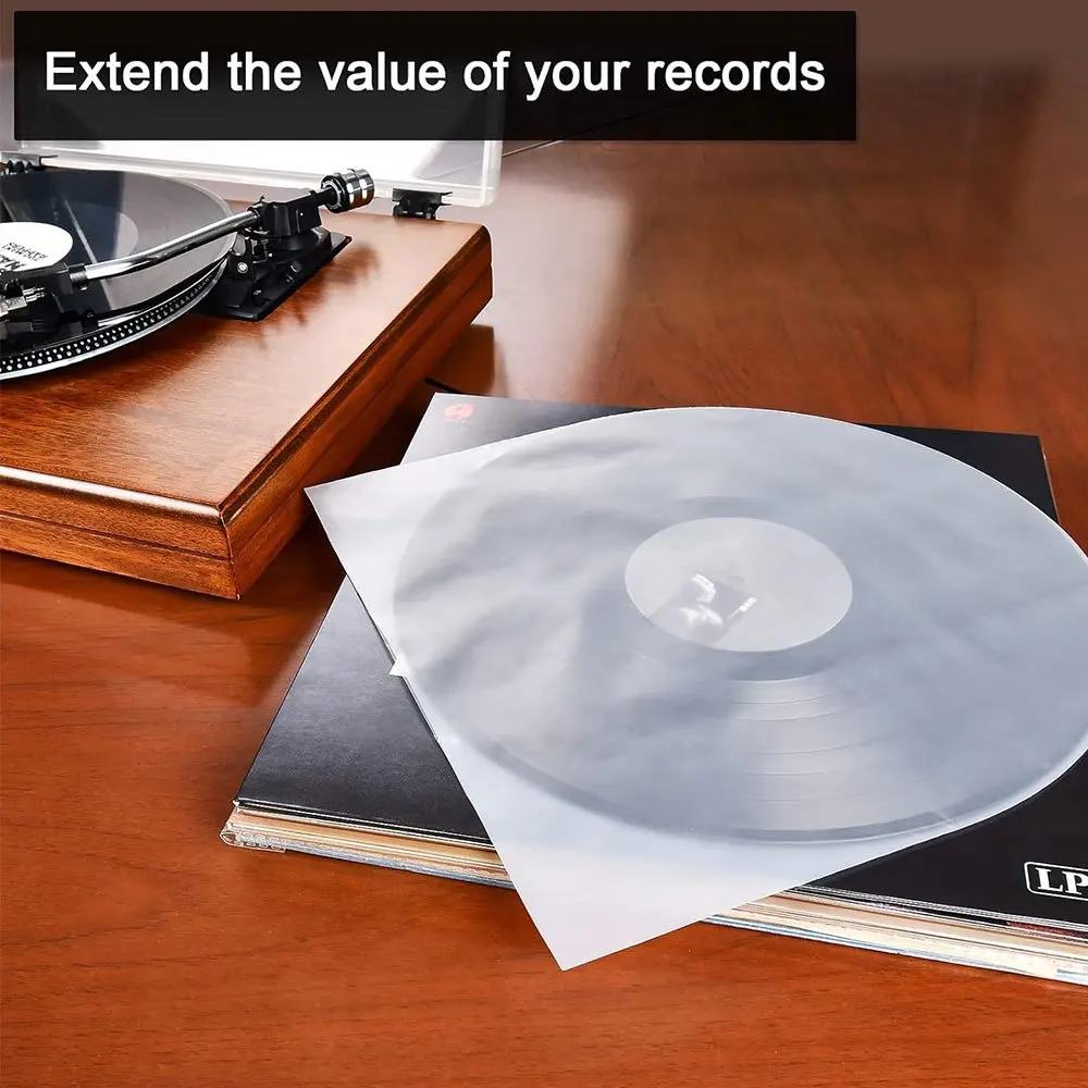 Vinyl Record Sleeves 50PCS 5-12 inch