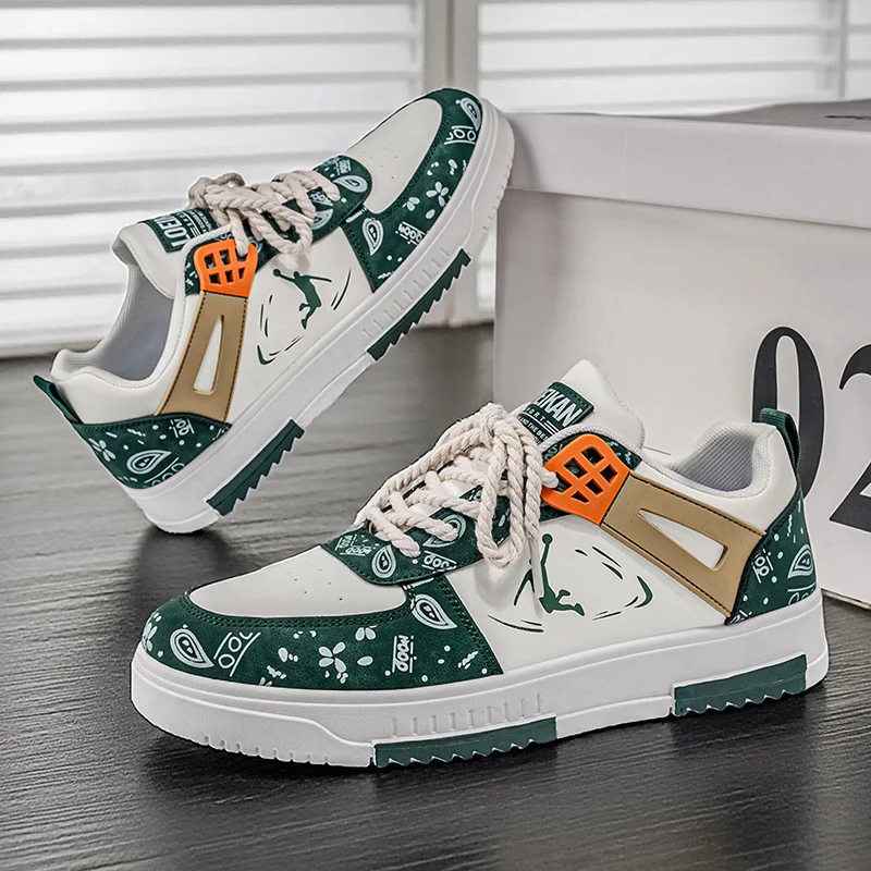 حذاء جلد رجالي كاجوال مريح