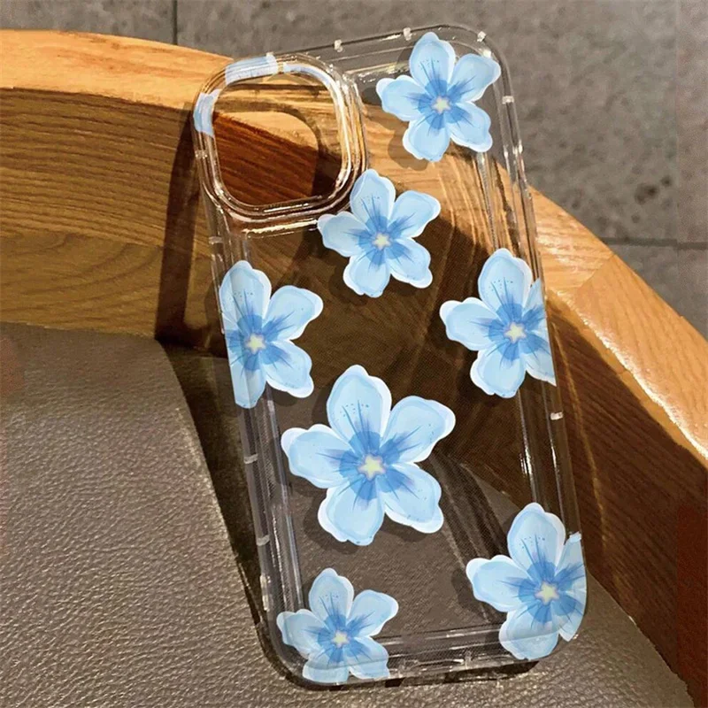 Vintage Floral Silicone Phone Case Cover