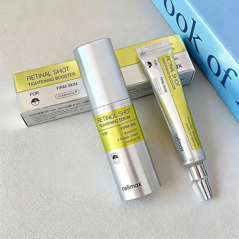 Celimax Retinol Shot Siero Antietà Rassodante Crema Contorno Occhi Migliora le Occhiaie Attenua le Rughe Sottili Anti-Rughe Cosmetico Coreano - immagine 4