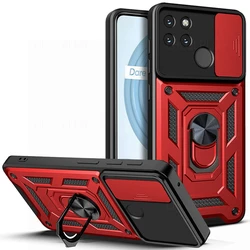 Shockproof Camera Protection Armor Case - Durable Phone Cover with Enhanced Defense for Realme 16 Pro Plus (Red)