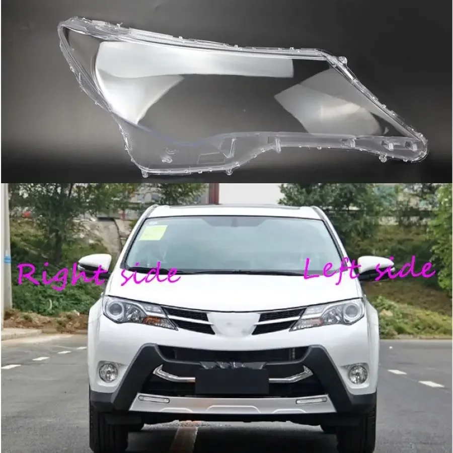 

For Toyota RAV4 2013 2014 2015 Car Headlight Cover Headlamp Lens Auto Shell Cover