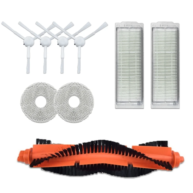 

Spare Parts Main Brush Side Brush HEPA Filter Mop Cloth for Mijia 2/C101 Robot Vacuum Cleaner Spare Parts Replacement Dropship