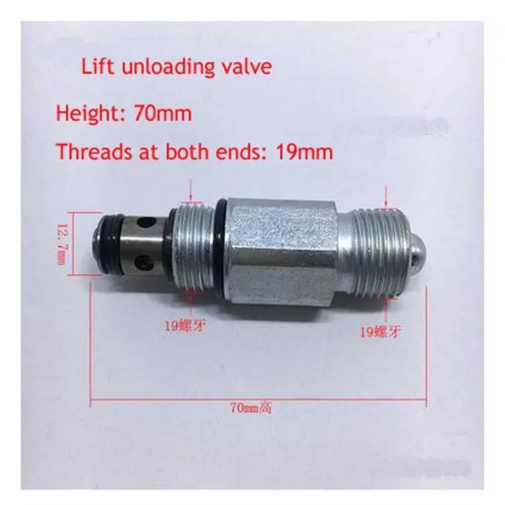 

1PC Lift Accessories Unloading Valve, Drop Valve, Check Valve, Pressure Relief Valve, Pressure Limiting Valve