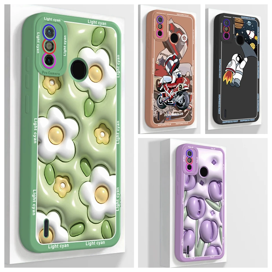Silicone Soft TPU Shockproof Back Cover - Enhanced Protection Phone Case