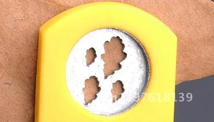 New pattern Miniature model Leaf Maker Leaf Modeling Scene Table Sand paper DIY Tool