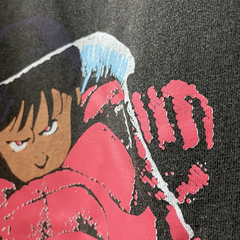 VTG AKIRA Cyberpunk Cartoon Vintage T-Shirt Summer Cotton