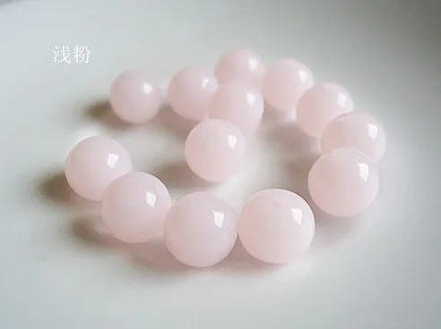 Vibrant Acrylic Round Perforated Loose Spacer Beads for DIY Crafting and Fashion Accessories